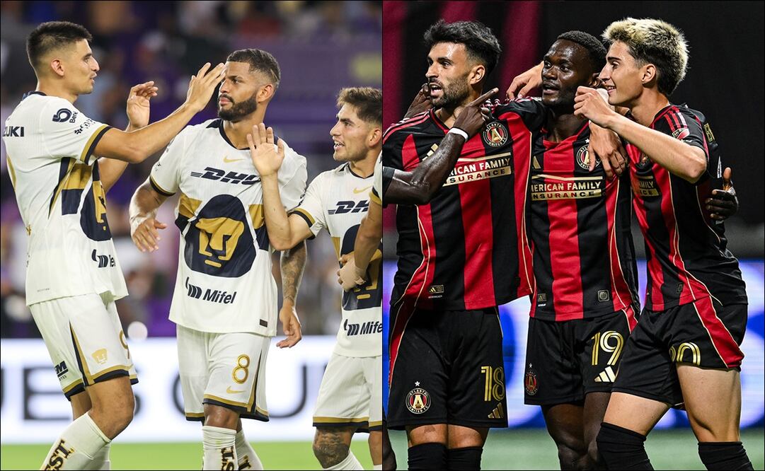 Pumas y Atlanta United se miden en la Jornada 2 de la Leagues Cup / FOTOS: @PumasMX y @ATLUTD