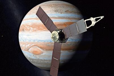 La sonda Juno de la NASA llega a Júpiter