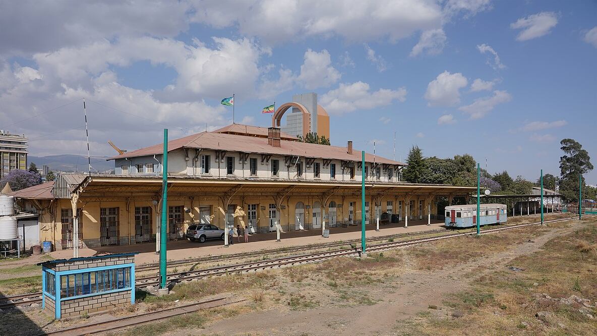 Estación de ferrocarril de Addis Abeba. La línea une a la ciudad con Adama, también llamada Nazret. Foto: Especial