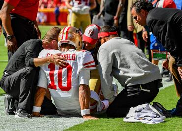 Jimmy Garoppolo se perdería toda la temporada