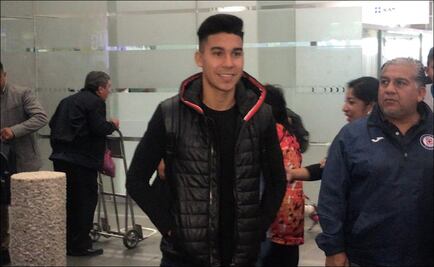 "Pol” Fernández llegó a México para firmar con Cruz Azul