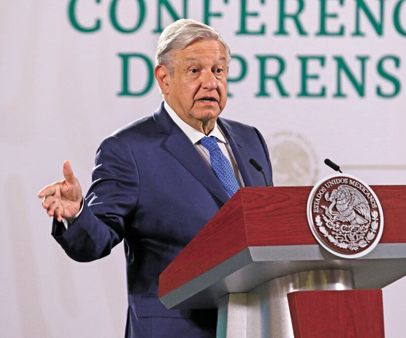 El presidente Andrés Manuel López Obrador dice que, aunque Morena está cerca de la mayoría, aun así buscará alianzas. Foto: CARLOS MEJÍA. EL UNIVERSAL