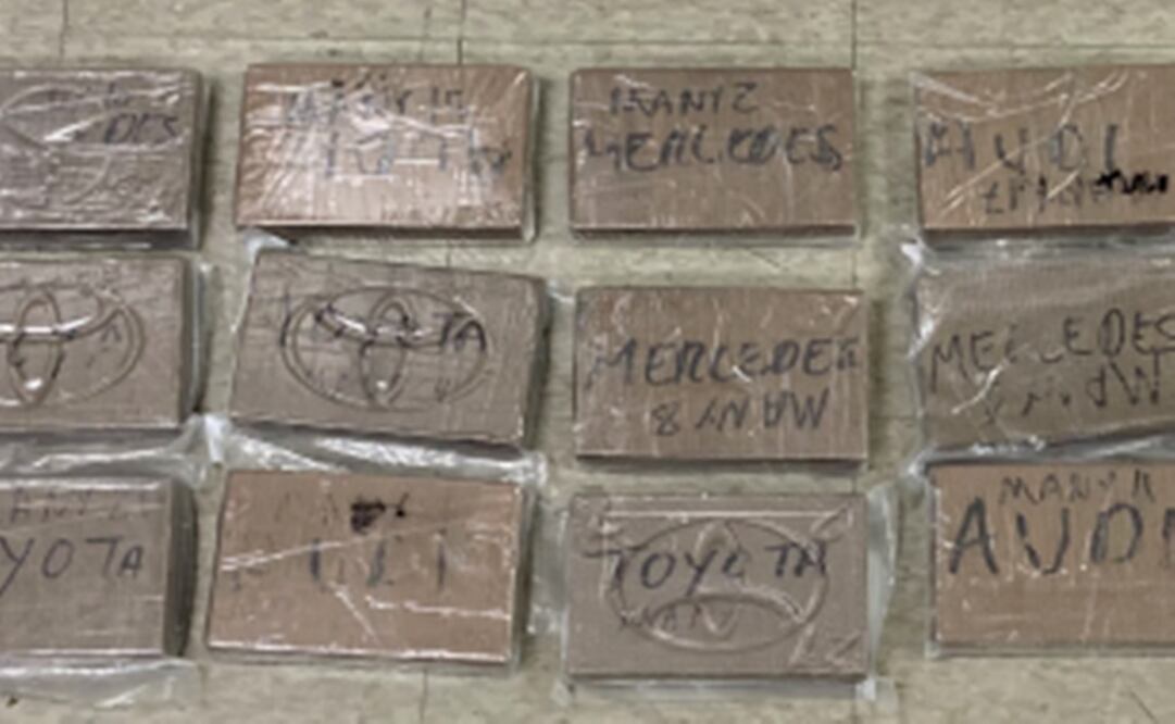 Las drogas incautadas fueron carfentanil, cocaína y heroína.  Foto: Fiscal del Condado de Riverside 