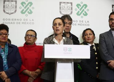 Sheinbaum recibe CDMX con 10 asesinatos entre ayer y madrugada de hoy