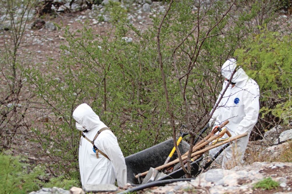 Debido al número de cuerpos localizados, el hallazgo de entierros clandestinos en Tecomán es el segundo más grande en el occidente del país. (ARCHIVO EL UNIVERSAL)