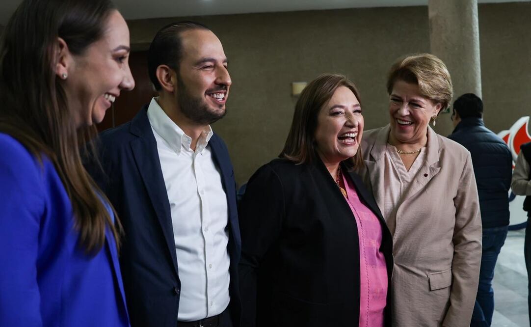 La excandidata presidencial de la alianza Fuerza y Corazón por México anunció que ya hubo reconciliación con Marko Cortés. Foto: Hugo Salvador / EL UNIVERSAL