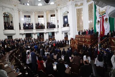 Claudia Sheinbaum rinde su primer informe como Jefa de Gobierno