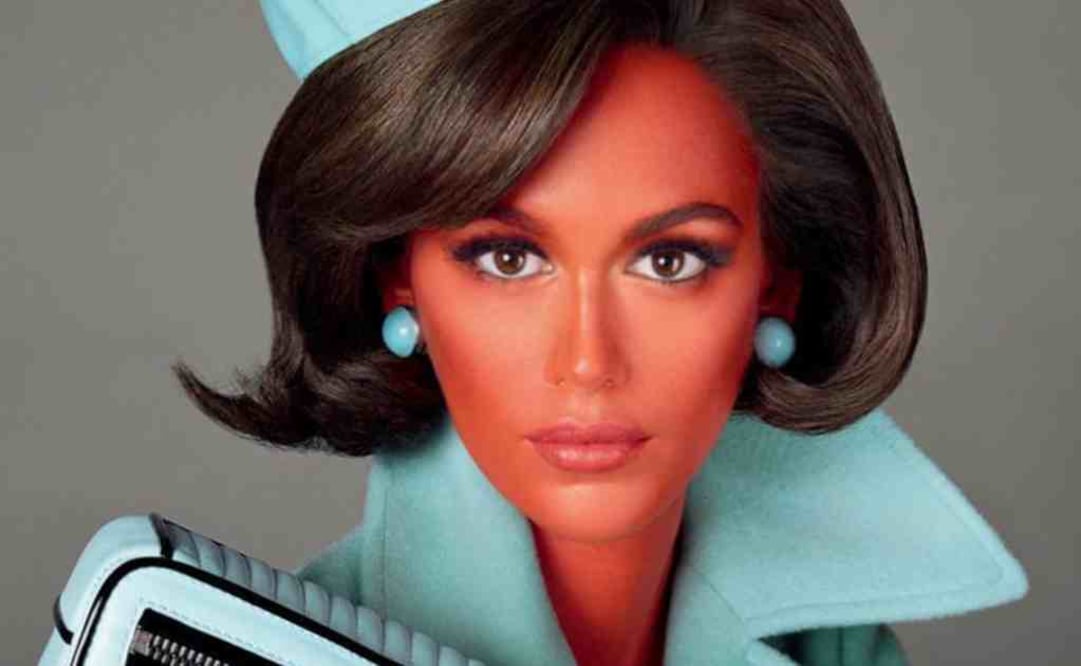 Kaia Gerber lució un traje parecido al de la ex primera dama de Estados Unidos,  Jackie Kennedy. Foto: Cortesía Instagram