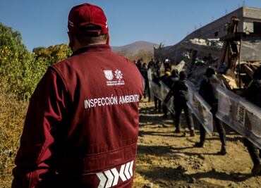 Recuperan 11 hectáreas de área protegida en Paraje “Pastora” en Tláhuac; 57 personas habitaban la zona