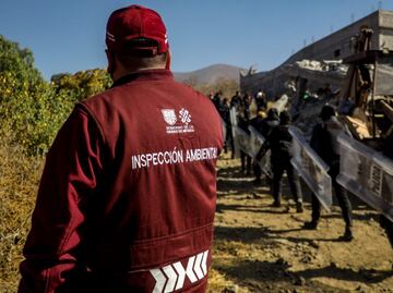 Recuperan 11 hectáreas de área protegida en Paraje “Pastora” en Tláhuac; 57 personas habitaban la zona