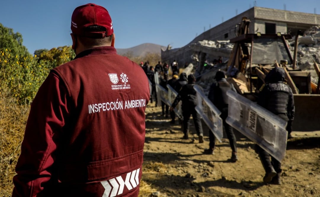 Recuperan 11 hectáreas de área protegida en el Paraje “Pastorpa” en Tláhuac (05/12/2024). Foto: Especial