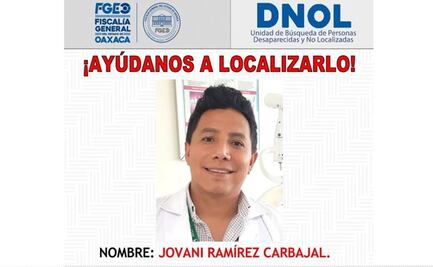 Piden ayuda para localizar a odontólogo del IMSS en la Costa de Oaxaca