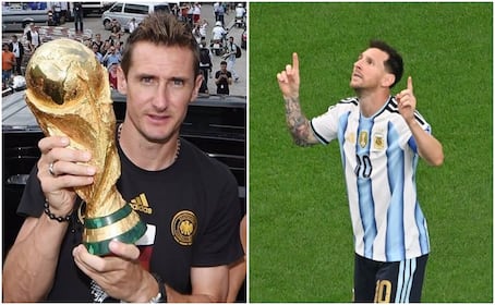 Miroslav Klose se rinde ante Messi tras romper su récord en Mundiales: “Es el mejor de todos los tiempos”