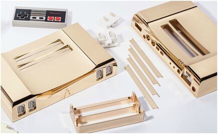 Nintendo celebra 30 años del NES con modelo en oro