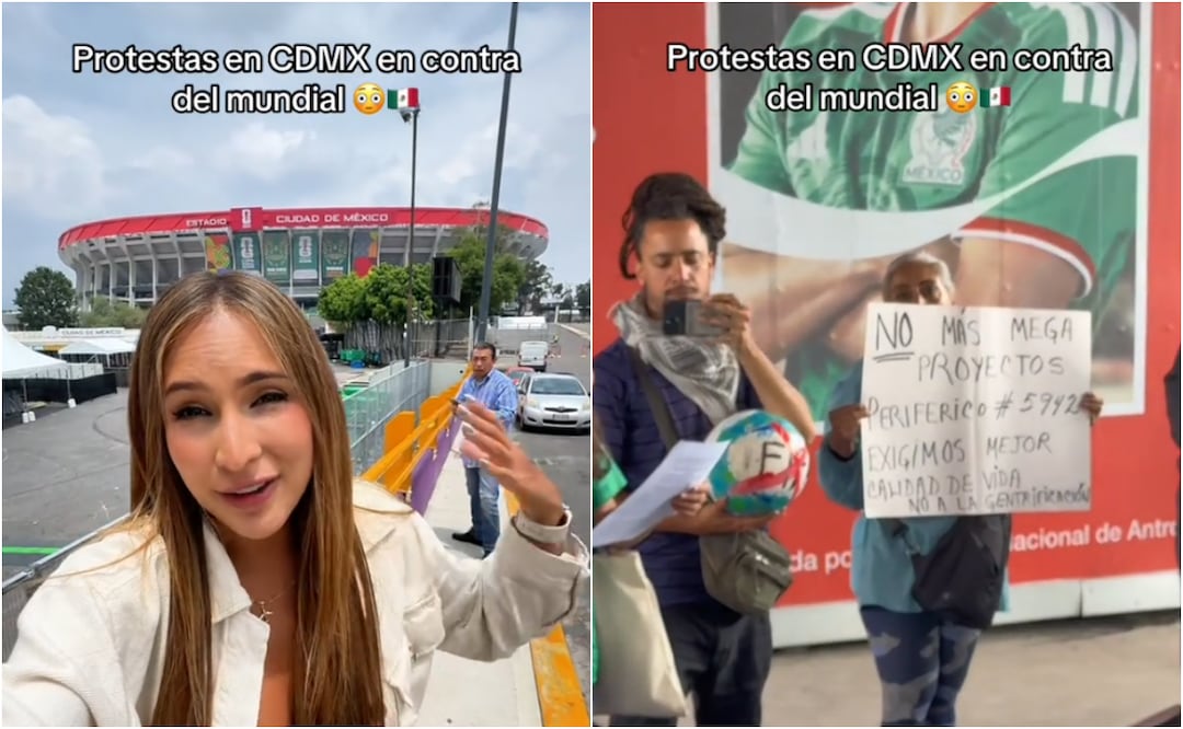 La youtuber venezolana Verónica Weffer, mostró su recorrido por diversas áreas de la CDMX, 5 días previos al inicio del Mundial 2026. Foto: TikTok @veroweffer