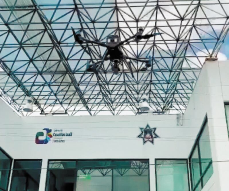 Los drones estaban guardados y en desuso durante la administración pasada. Foto: Especial