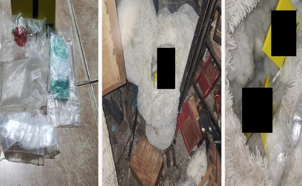 Drogas decomisadas en Morelos (03/12/2025). Foto: Especial