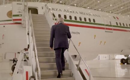 AMLO graba video desde el avión presidencial; invita a comprar cachitos