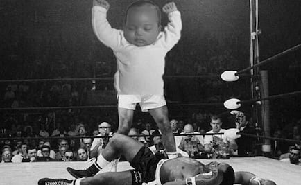 Hijo de Kardashian y West se convierte en meme