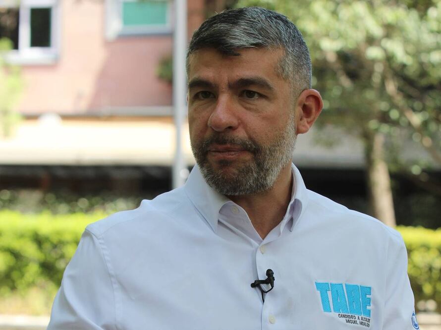 Mauricio Tabe, candidato a la alcaldía Miguel Hidalgo por la Alianza Va por la CDMX. Foto: Francisco Rodríguez