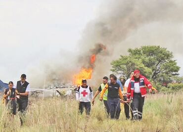 Quedan 11 pasajeros hospitalizados tras accidente aéreo en Durango