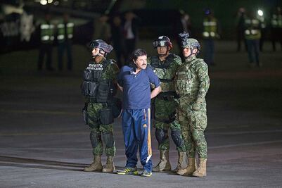 Recaptura de capo estalla en redes