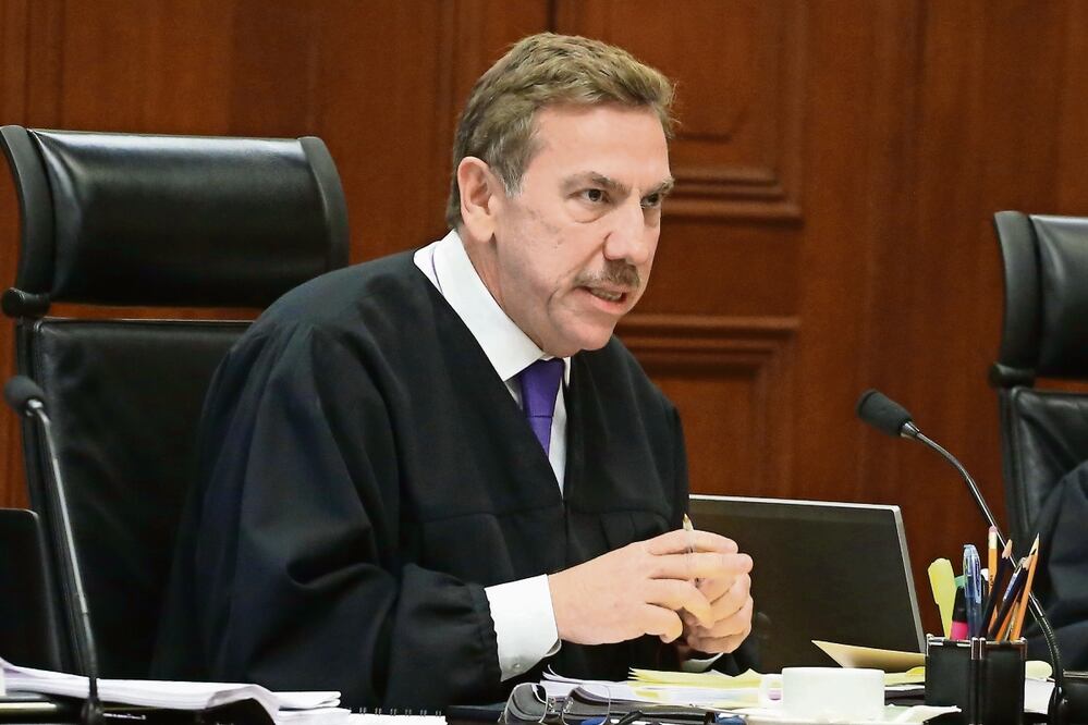 El magistrado Javier Laynez abogó por ratificar un amparo emitido por un juez de Distrito. Foto: Archivo / EL UNIVERSAL