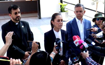 Sheinbaum reconoce diálogo con iglesia católica, aunque haya desacuerdo en temas