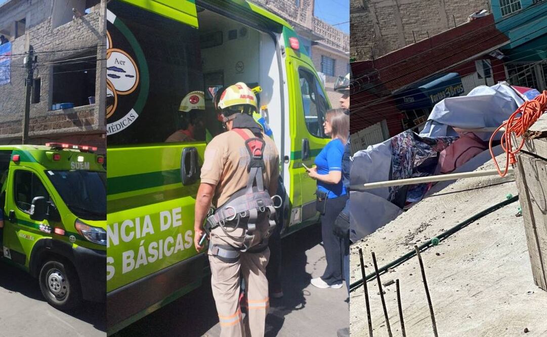 Hombre se electrocuta por colocar propaganda de candidata municipal en Ecatepec Foto: Especial