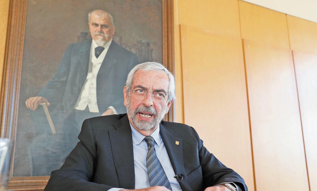 El rector de la Universidad Nacional Autónoma de México, Enrique Graue Wiechers. Foto: Archivo