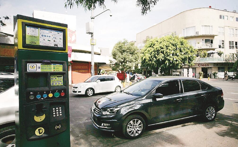 Parquímetros CDMX. Foto: Archivo / EL UNIVERSAL