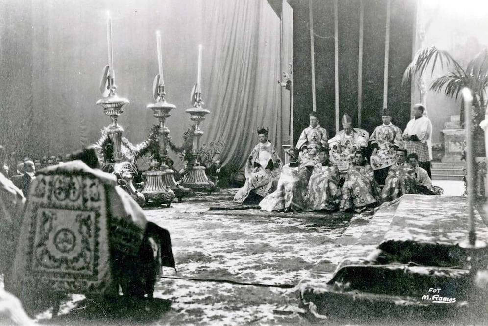 Imagen de 1926. El domingo 1 de agosto de ese año se cerraron los templos en México, a raíz de la entrada en vigor de la Ley Calles. Crédito: ARCHIVO EL UNIVERSAL