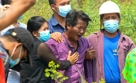 Suman al menos 600 manifestantes durante protestas en Birmania