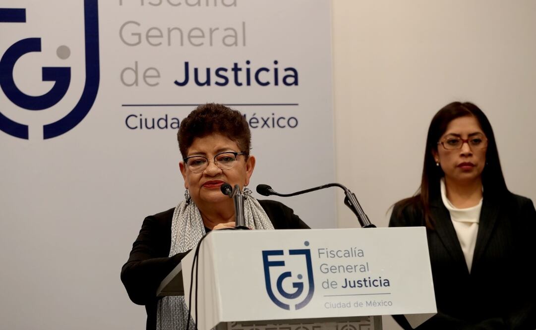 Conferencia de prensa de la Fiscalía General de la Ciudad de México / Juan Aboites. EL UNIVERSAL