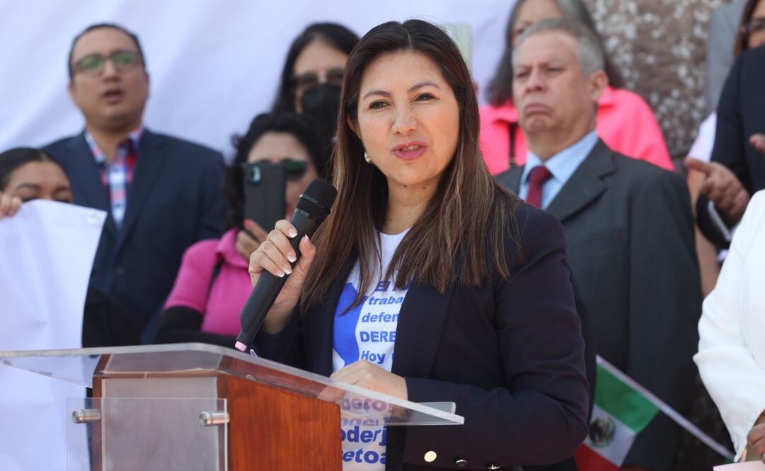 Juana Fuentes Velázquez, directora de la Asociación Nacional de Magistrados de Circuito y Jueces de Distrito (Jufed). Foto: Cuartoscuro.