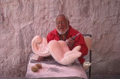 Despiden al escultor Abel Ramírez