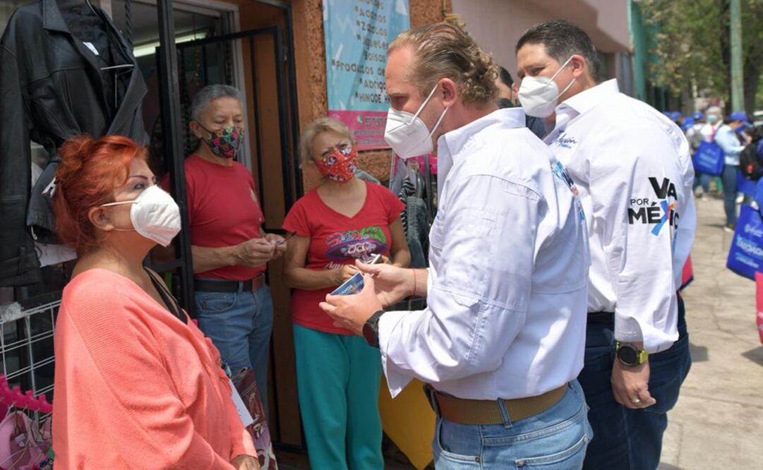 Norma Terrón, habitante de Portales Oriente, indicó que con Acción Nacional la Alcaldía Benito Juárez va por buen camino. Foto: Especial