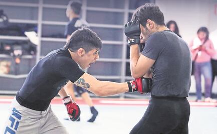 Moreno aprende a cobrar en la UFC