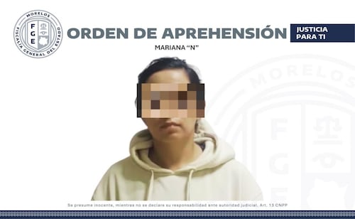 Detienen a Mariana “N”, por homicidio de estudiante de la Academia Militarizada “Ollin Cuauhtémoc”; Fiscalía de Morelos obtiene orden de aprehensión