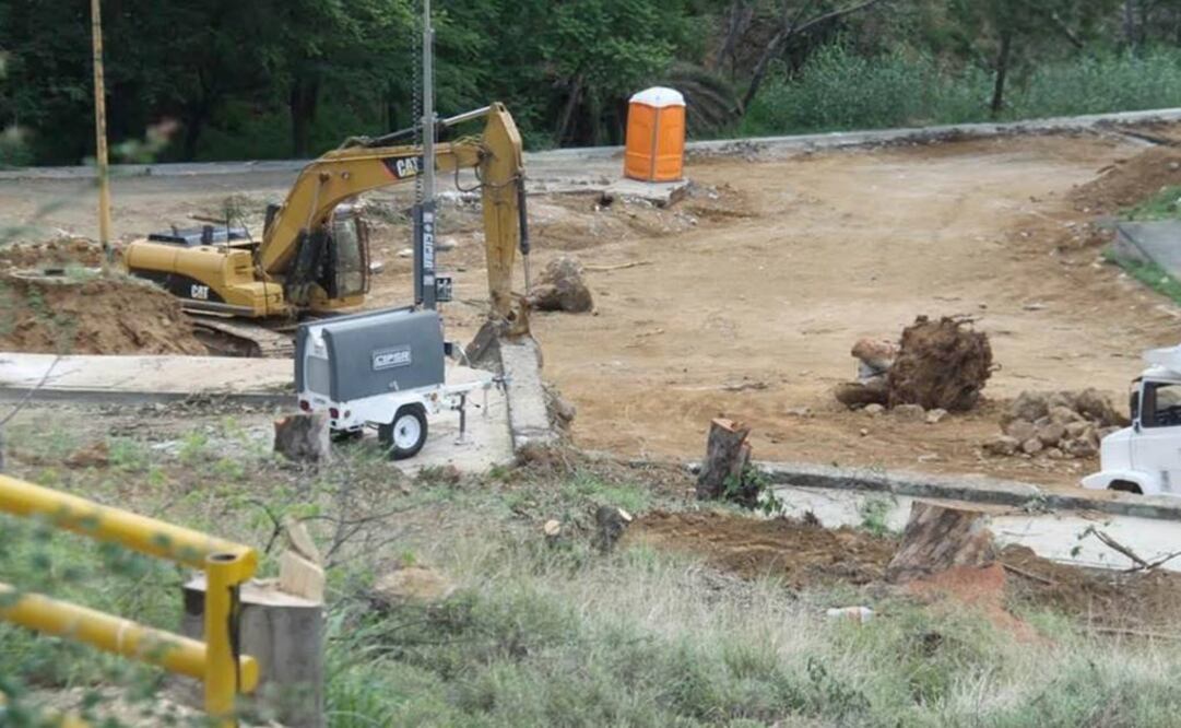 Se informó que solamente la obra del estacionamiento continuará hasta su término. (FOTO: Agencia Quadratín)