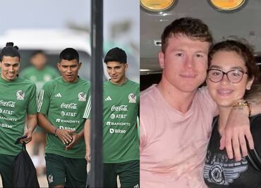 Futbolista de la Selección Mexicana 'flecha' a la hija del Canelo Álvarez