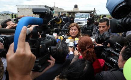 Llega Arely Gómez a penal de El Altiplano