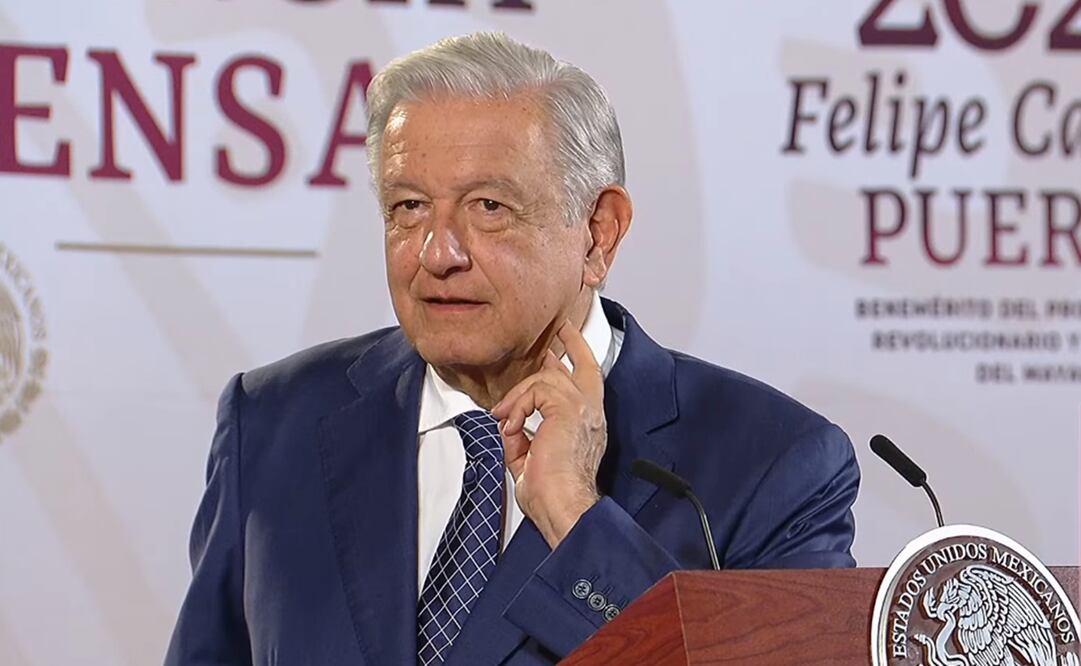 El presidente López Obrador dijo que es interesante todo lo que estamos viviendo. Foto: captura de pantalla