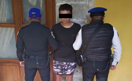 Policías capitalinos detienen a hombre que roció alcohol y prendió fuego a su novia; la víctima tiene quemaduras graves