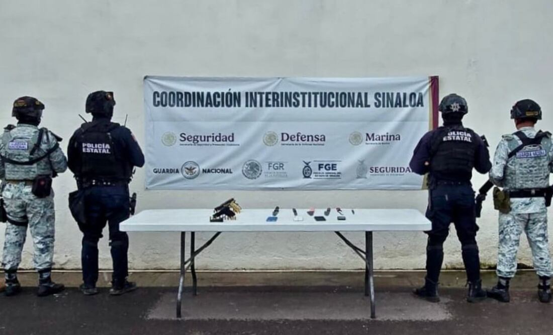 Localizan más armas en penal de Culiacán
Foto: Especial.