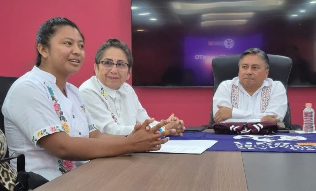 Esteysy Canul Uicab, de origen maya, llegará a la NASA en un programa de esa Agencia. 
Foto: Especial.