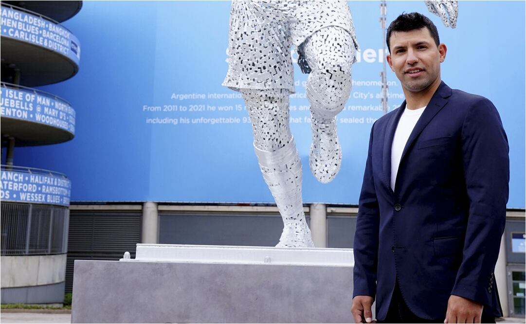 El jugador argentino se mostró alegre con la llegada Erling Haaland - FOTO: AP