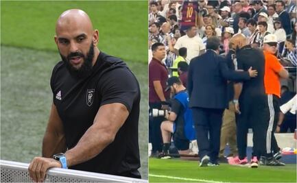 VIDEO: Guardaespaldas de Lionel Messi fue expulsado de la cancha de Monterrey