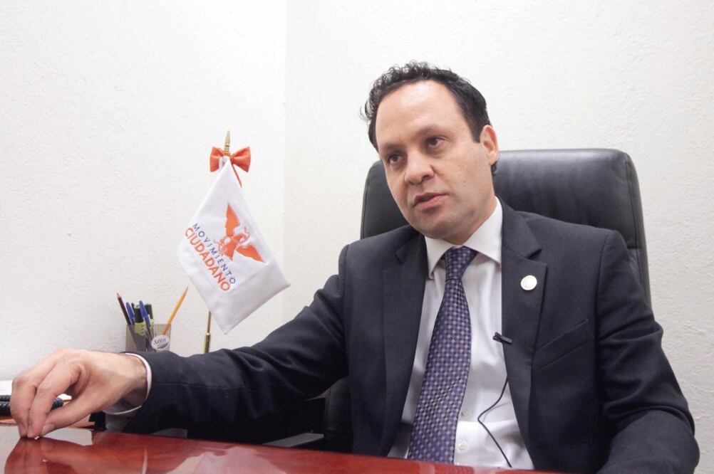 Clemente Castañeda, coordinador parlamentario del partido Movimiento Ciudadano en la Cámara de Diputados, advirtió que sigue sin atenderse la creación de un comité de ética y transparencia. (FOTO: ARCHIVO EL UNIVERSAL)