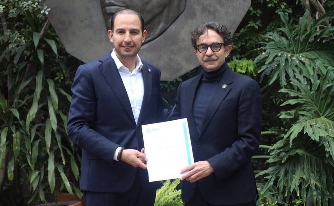 Marko Cortés y Gabriel Quadri. Foto: @MarkoCortes